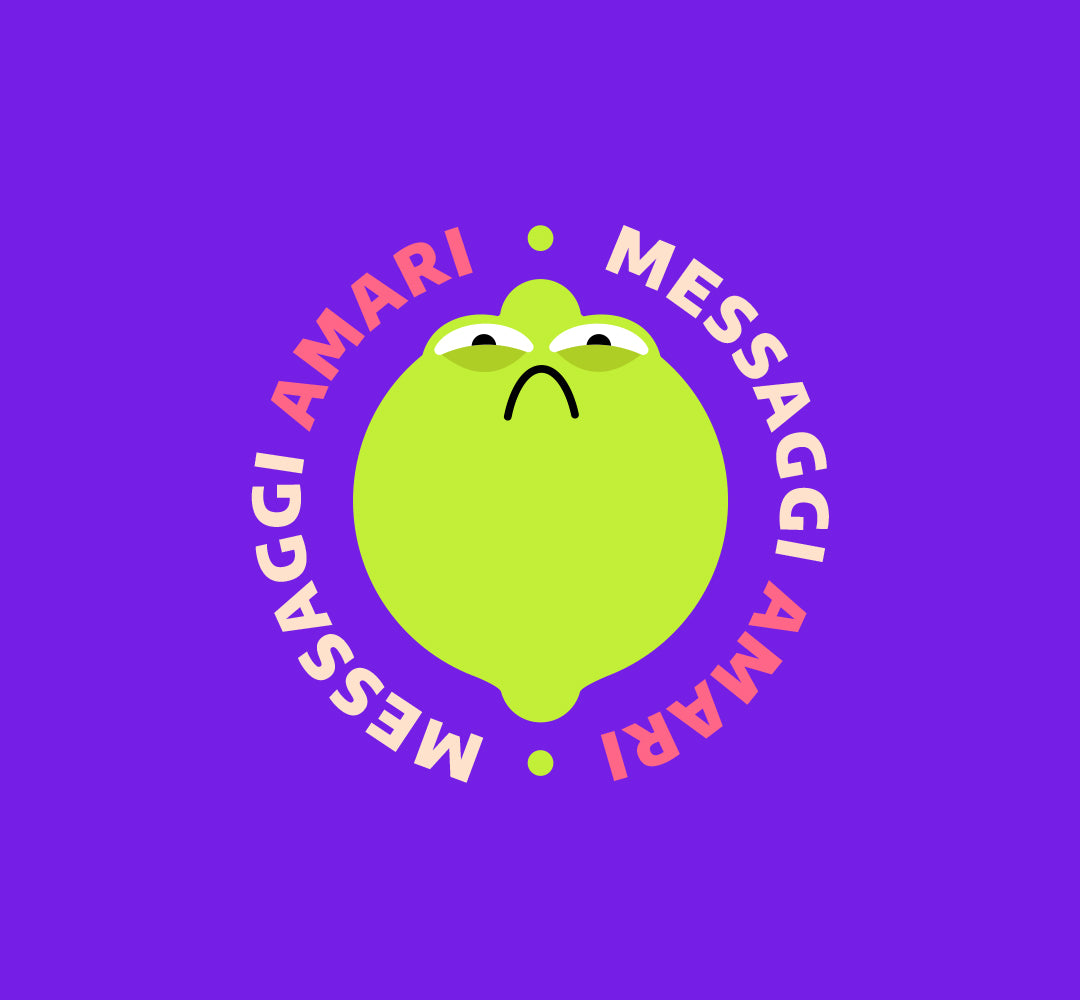 Messaggi Amari - brand di magliette ironiche e sarcastiche