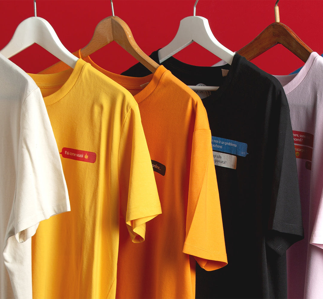 T-shirt ironiche in cotone biologico con frasi sarcastiche – Messaggi Amari